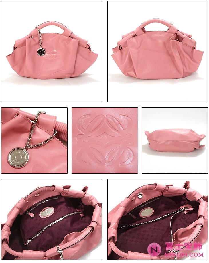 ロエベ LOEWEスーパーコピー ナッパアイレ チャーム付きハンドバッグ 315.82.B52 7610
